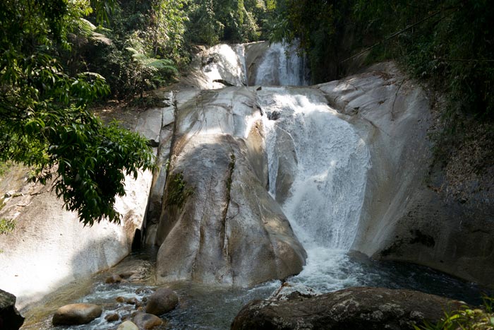 Berembun falls upper cascade