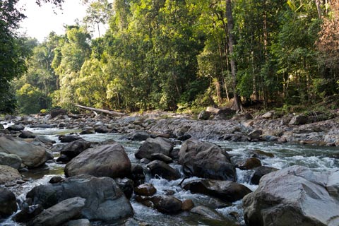 Boulders on the Selai River